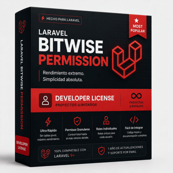 Laravel Bitwise Permission – Developer License